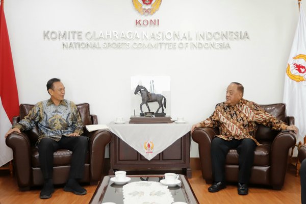 Nama-nama Pengurus KONI Lampung akan Diumumkan Ketum Bakda Salat Jumat
