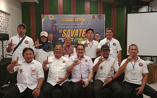 Enam Perwakilan Savate Lampung Lulus Sertifikasi Wasit-Juri Tingkat Provinsi di Palembang