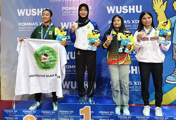 POMNAS 2025: Wushu Sumbangkan Tiga Medali Perunggu