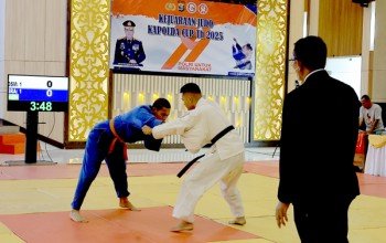 Kejurda Judo Kapolda Cup 2025 Sebagai Ajang Seleksi Semua Kategori Hadapi Even Nasional