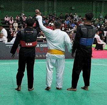 Pencak Silat Lampung Makin Menyala Di PON Beladiri Kudus